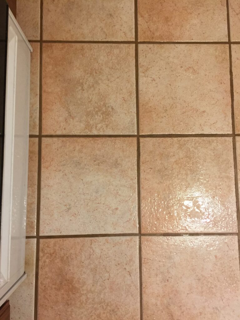 Tile and grout cleaning after