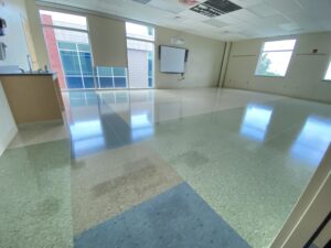 vct floor cleaning